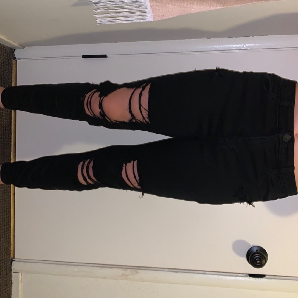 American Eagle Ripped Skinny Jeans Next Level Stretch